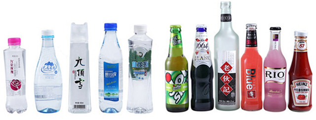 全自动高速旋转PET塑料瓶贴标机瓶子类型
